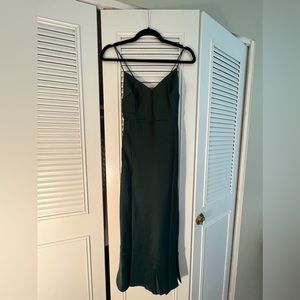 NEW Autumn Valley Midi Dress Forest Green by Fortunate One (Size XS)